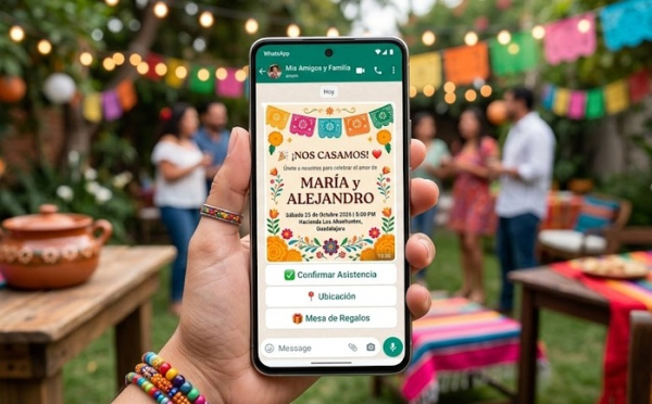 Estas son las 5 plataformas que dominan las invitaciones digitales en México