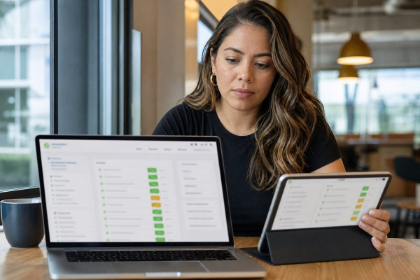 Technical team reviewing on-screen safeguards, jailbreak denials, and alignment monitoring