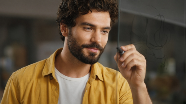 Young person on a phone; everyday internet centered on feeds and apps
